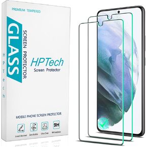 2 حزمة من الزجاج المقسى HPTech ل Samsung Galaxy A02s واقي الشاشة ، سهل التركيب ، خالي من الفقاعات ، صلابة 9H in Kuwait