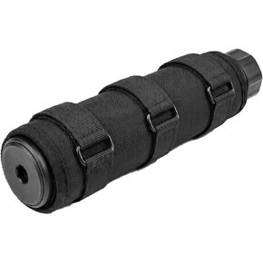 5 Inch Suppressor Cover with Burn Proof Micro Fiber Sleeve Heat Resistant Suppressor Wrap Black in Kuwait