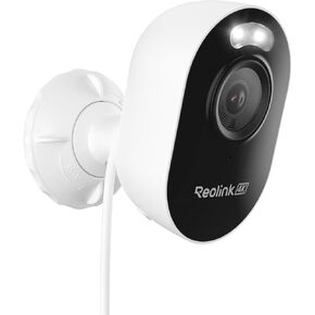 REOLINK Outdoor Security Camera with Spotlight, Lumus 1080P HD Plug-in WiFi Camera for Home, PIR Motion Detection, Two-Way Talk, Alarm, Waterproof, Micro SD Card Storage, Motion Only Alert in Kuwait
