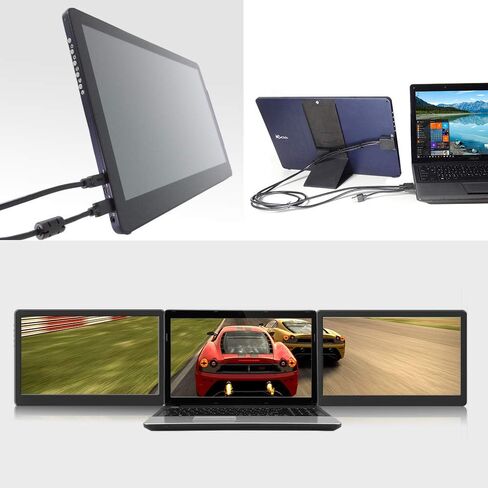 شاشة Gechic مقاس 15.6 بوصة T151A تعمل باللمس الصناعية، HDMI، ناقل حركة IC طويل مدمج USB-C، حامل VESA، لمسة مناعة عالية 10 أصابع، شاشة لمس مسطحة حقيقية للأجهزة المدمجة POS/Kiosk/Automation in Saudi Arabia