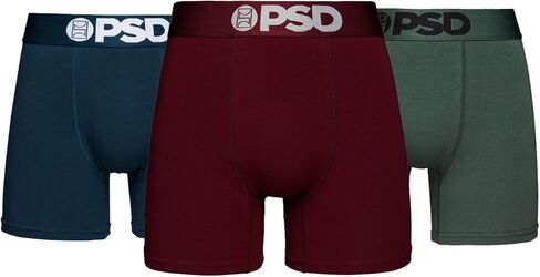 PSD Men Oasis Mid Length Boxer Brief 3 pack ، Multi ، XL in Saudi Arabia