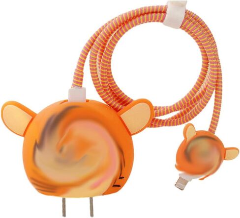 ZOSTLAND 5 in 1 DIY 18W 20W Heart Shape Protector Data Cable USB Charger Line Earphone Wire Saver Organizer Compatible with iPhone 11 12 13 14 15 Pro Max in Kuwait