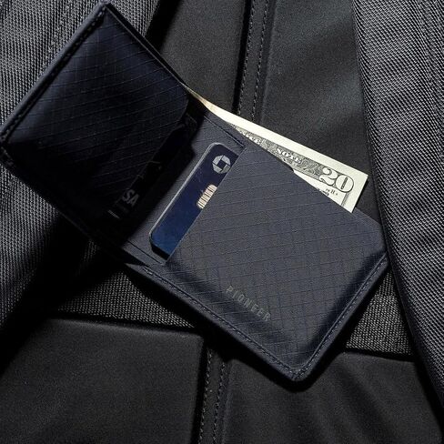 Pioneer Flyfold Wallet, Slim Front Pocket Minimalist Bifold Wallet for Men, 10XD™ UHMWPE with Smooth DWR Dirt & Water Repellent Finish, RFID Blocking, Holds 16+ Cards + Up to 30 Bills, Forest in Saudi Arabia