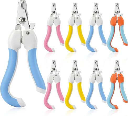 9 Pcs Dog Nail Clippers Bulk Pet Nail Clippers, Dog Toenail Clippers Dog Nail Trimmer Dog Clippers for Grooming Nails Dog Claw Care for Small Medium Dogs in Kuwait