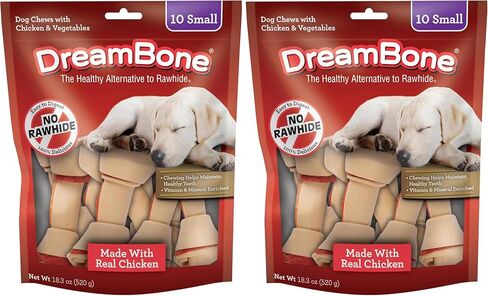 DreamBone Small Chews, Treat Your Dog to a Chew Made with Real Meat and Vegetables in Kuwait