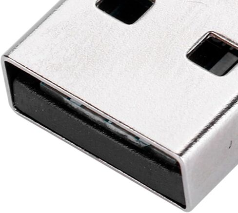 ميكروفون USB صغير للغاية من Hakeeta لأجهزة الكمبيوتر المحمول وأجهزة الكمبيوتر المكتبية، محول ميكروفون صوتي محمول لتسجيل الكلام في الاستوديو (أسود) in Kuwait