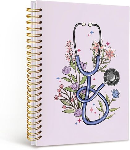 MOFUYU Nurse Gifts for Women,Nurse Notebook Journal,Nursing Student Graduation Gifts,Nurse Essentials for Work,Leopard Nurse Gifts for Women,Nurse Appreciation Gifts 5.5x8.3 Inch in Saudi Arabia