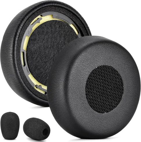 Evolve 75 Ear Pads - defean Replacement Ear Cushion Compatible with Jabra Evolve 75 75+ 75 UC / 75 MS Headphone/Earpads Contain Plastic Clips,(Ear Pads not fit Jabra Evolve2 75 PC Wireless Headset) in Kuwait