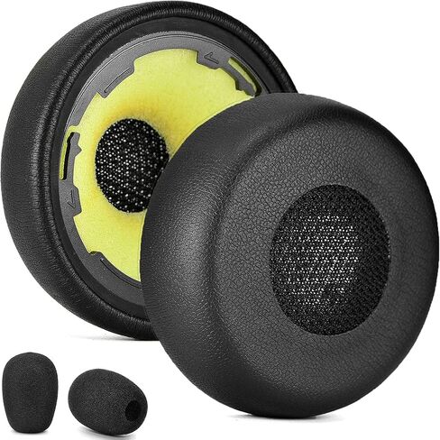 Evolve 75 Ear Pads - defean Replacement Ear Cushion Compatible with Jabra Evolve 75 75+ 75 UC / 75 MS Headphone/Earpads Contain Plastic Clips,(Ear Pads not fit Jabra Evolve2 75 PC Wireless Headset) in Saudi Arabia