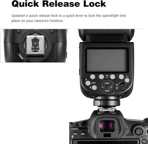 Godox TT685II-F TT685IIF Camera Flash, HSS 1/8000s 2.4G Wireless X System, 0.1-2.6s Recycle Time 330 Full Power Pops, TTL Flash Compatiblewith Fujifilm Cameras Fuji X100V X-T4 X-T3 X-T30 X-T1 XT100 in Saudi Arabia