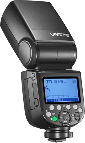 Godox TT685II-F TT685IIF Camera Flash, HSS 1/8000s 2.4G Wireless X System, 0.1-2.6s Recycle Time 330 Full Power Pops, TTL Flash Compatiblewith Fujifilm Cameras Fuji X100V X-T4 X-T3 X-T30 X-T1 XT100 in Saudi Arabia