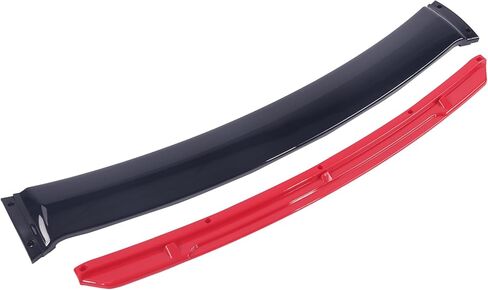 CAREONLINE Universal 4-Stage Front Bumper Fixed Front Lip Chin Spoiler Splitter Fit for Most Cars (Black Head) Gloss Black in Saudi Arabia