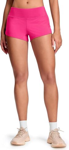 HeyNuts Focus Athletic Shorts for Women, Low Waisted Workout Gym Running Shorts with Liner 2.5" in Saudi Arabia