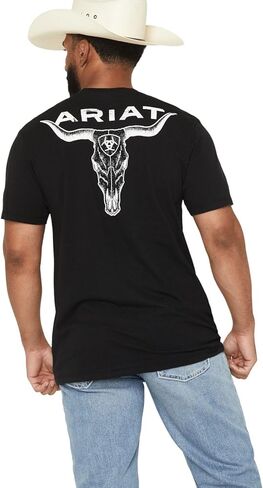 Ariat Men's Stipple Steer Classic Fit T-Shirt in Saudi Arabia