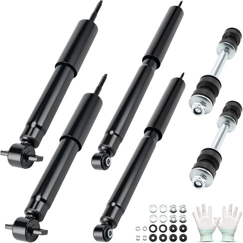 الدعامات والصدمات الأمامية والخلفية من PHILTOP مجموعة كاملة 171362 911261 لـ 2004-2008 Ford F-150 2006-2008 Lincoln Mark LT in Kuwait