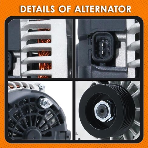 8301N Alternator 160Amp High Output Compatible with 2007-2014 Cadillac Escalade 6.0 6.2, 07-14 GMC Yukon, Chevy C K Silverado Truck 6.2, 2007 2008 2009 2010 2011 2012 2013 15857608 15905871 25877026 in Saudi Arabia