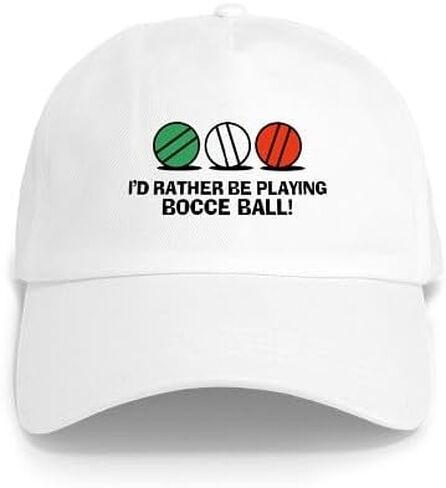 قبعة CafePress المضحكة Bocce قبعة بيسبول قابلة للتعديل in Saudi Arabia