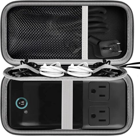 حقيبة سفر لمحطة شحن Anker 727/ Prime 6 في 1 USB C (GaNPrime 101W)، حقيبة تنظيم شريط الطاقة للكابلات والملحقات - حل فعال لاحتياجات الشحن أثناء التنقل - أزرق (صندوق فقط) in Kuwait