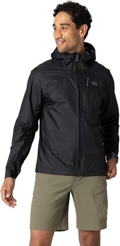 Outdoor Research Men's Helium UL Jacket | Lightweight Waterproof Rain Jacket, Breathable, Windproof, Fully Seam Taped in Saudi Arabia