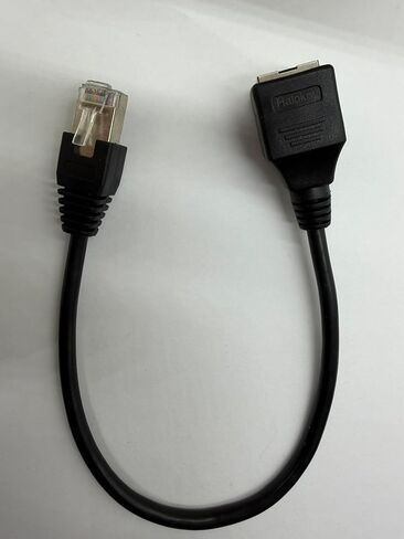 كابل تمديد RJ45 كابل تمديد شبكة إيثرنت Haokiang Cat6 كابل توصيل تمديد RJ45 كابل تمديد شبكة موصل ذكر إلى أنثى (1 قدم مع الأذن) in Kuwait