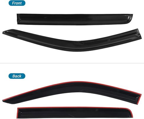 Window Visors Fit for Chevrolet 2002-2006 Avalanche/Rain Guard Shade Deflector Window Visors 4pcs/Sun Vent Shields Deflectors in Saudi Arabia