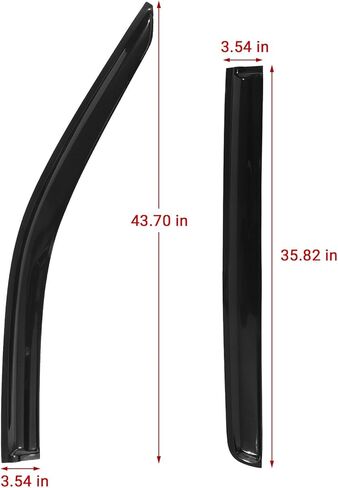 Window Visors Fit for Chevrolet 2002-2006 Avalanche/Rain Guard Shade Deflector Window Visors 4pcs/Sun Vent Shields Deflectors in Saudi Arabia
