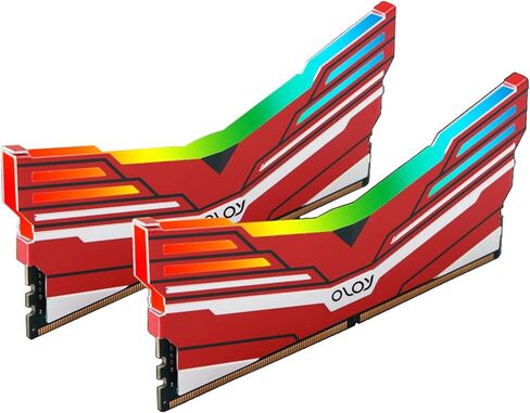 OLOy DDR4 RAM 16GB (2x8GB) Black Hairline Blade RGB 3000 MHz CL16 1.35V 288-Pin Desktop Gaming UDIMM (MD4U0830160BRKDA) in Kuwait