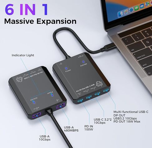 موزع USB C 3.2 الجيل الثاني in Kuwait