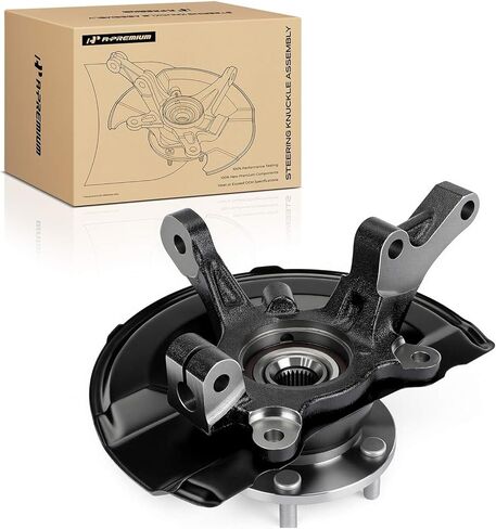A-Premium Front Left Steering Knuckle & Wheel Bearing Hub Assembly Compatible with Mitsubishi Outlander 2007-2018, Outlander Sport 2011-2017, Driver Side in Saudi Arabia