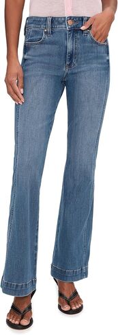 KUT from the Kloth, Womens, Natalie High-Rise Bootcut Side Inset-Wide Hem in Saudi Arabia