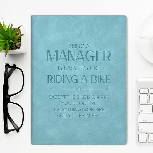 Funny Manager Gifts Notebook Journal Thank You Appreciation Gifts for Manager Boss Leader Supervisor-Purple in Saudi Arabia