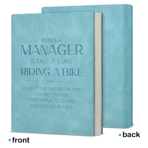 Funny Manager Gifts Notebook Journal Thank You Appreciation Gifts for Manager Boss Leader Supervisor-Purple in Saudi Arabia