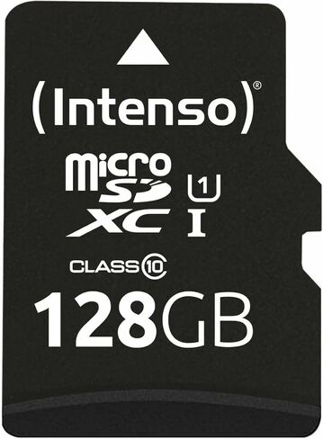 Intenso Microsdhc Memory Card, Class 4, 4 GB, Black in Saudi Arabia