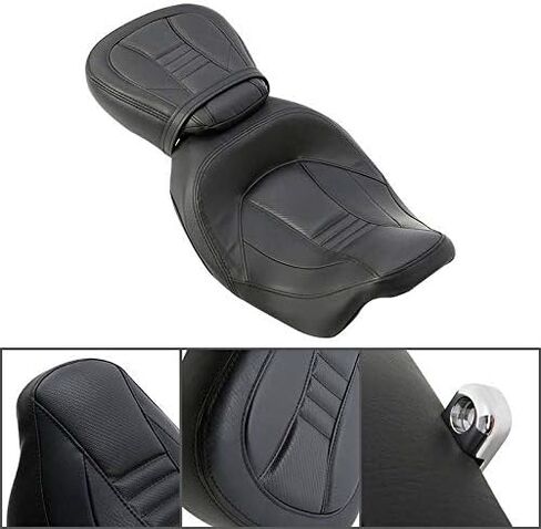 2 Up Driver&Passenger Seat Fit for Harley CVO Street Glide Road Glide Electra Glide 2009-2023 in Saudi Arabia