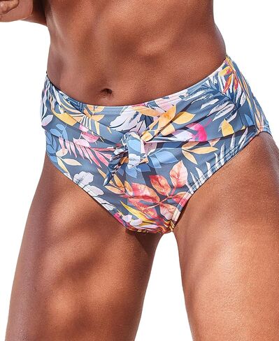 LASCANA Women's High Waist Floral Bikini Bottom in Saudi Arabia