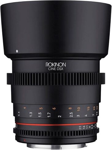 روكينون عدسة T1.5 عالية السرعة باطار كامل Cine DSX 85 ملم لسوني E in Saudi Arabia