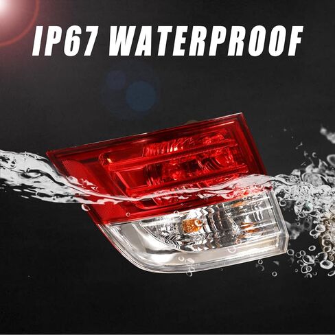 Boine Right Passenger Side Tail Light Compatible With 2014 2015 2016 2017 Honda Odyssey Rear Light Brake Lamps Include Bulb Replaces 33500TK8A11 HO2805104 (Right Passenger Side) in Saudi Arabia