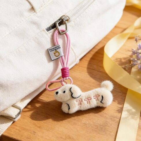Ibiwe Dachshund Gifts For Women Weiner Dog Gifts For Women Bag Pendant Keyring Cute Puppy Dog Charm Gift Dogs Mom Gift in Kuwait
