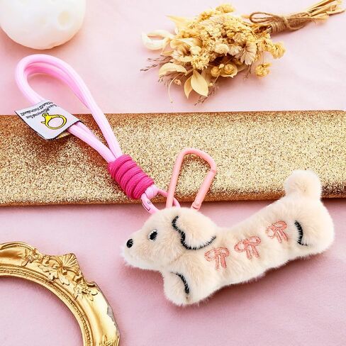 Ibiwe Dachshund Gifts For Women Weiner Dog Gifts For Women Bag Pendant Keyring Cute Puppy Dog Charm Gift Dogs Mom Gift in Kuwait