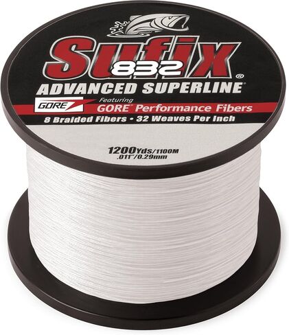Sufix 832 Braid 15 lb Ghost 660-315GH: 832 جديلة 15 lb Ghost، مقاس واحد in Saudi Arabia