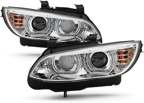 AKKON - For 2007-2010 BMW 3-Series E93 E92 335i 328i 3D LED Projector Headlights Pair [HID Xenon Type] LH+RH Pair in Saudi Arabia