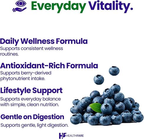 Bilberry Extract Capsules 5000mg | 200 Count | Supports Eye Health | Ultra Strength Supplement | Gluten-Free & Non-GMO in Saudi Arabia