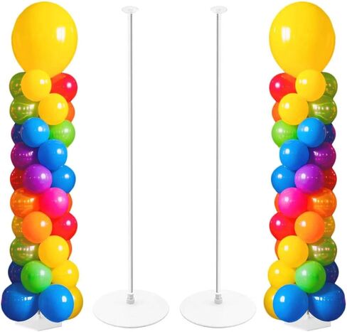 Tamodan Thickened balloons, 120 PCS Balloons Assorted Colors, Latex Balloons for Kid's Birthday Party, Exquisite Rainbow Balloon, 12 Inches & 12 Kinds of Rianbow Colorful Party Balloons Decorations. in Saudi Arabia