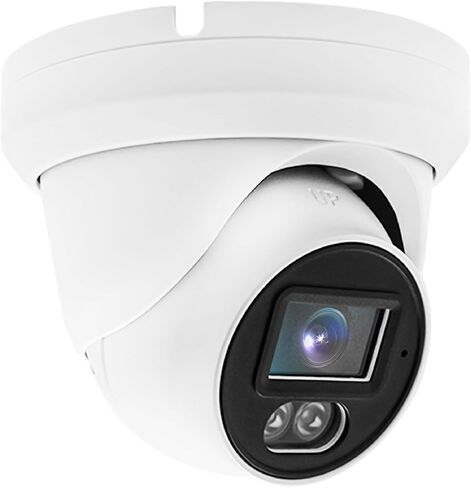 Marquis 8MP 24/7 Full-Color HD TVI/CVI/AHD/CVI Turret Dome with Sony-Starvis CCTV Security Camera, Outdoor Color Night Vision Waterproof Analog Surveillance Camera 2.8mm Lens (Require 8MP DVR)… in Kuwait