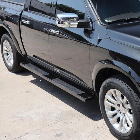 لوحات تشغيل COMNOVA متوافقة مع سيارة Chevy Silverado Crew Cab موديل 2007-2018 (تلائم فقط موديلات الديزل مع خزانات DEF)، وقضبان خطوة من الفولاذ المقاوم للصدأ عالية الإضاءة مقاس 6 بوصات من Silverado. in Saudi Arabia