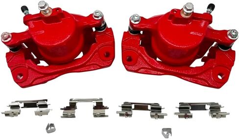 19B2702 19B2703 Front Left & Right Side Disc Brake Caliper With Bracket for Toyota Camry 2002 2003 2004 2005 2006 L4 2.4L, V6 3.0L in Saudi Arabia