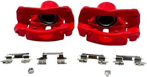 19B2702 19B2703 Front Left & Right Side Disc Brake Caliper With Bracket for Toyota Camry 2002 2003 2004 2005 2006 L4 2.4L, V6 3.0L in Saudi Arabia