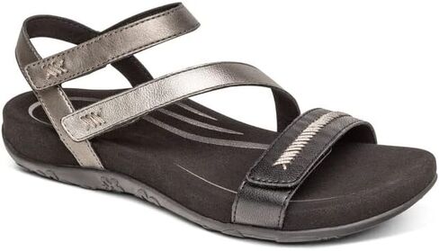 Aetrex Women's Gabby Orthopedic Strappy Sandals For Women - Adjustable Open Toe Arch Support Fashion Womens Sandals in Saudi Arabia
