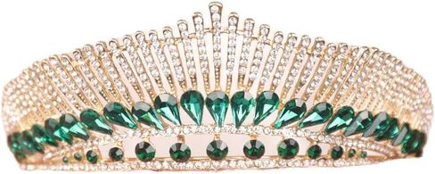 Jwicos Tiara Queen Crown for Women الزفاف الزفاف Tiara و Crown for Brides Crystal Princess Tiara for Girls in Saudi Arabia