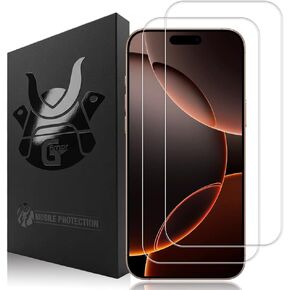 G-Armor 2 Pack Screen Protector for iPhone 8 Plus, 7 Plus, 6s Plus and 6 Plus - Tempered Glass Screen Saver, Phone Case Friendly, Lifetime Replacement, Protective Screen Cover for 5.5 Inch iPhones in Kuwait